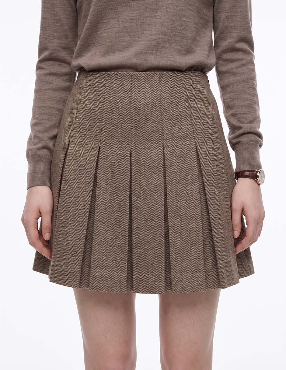 Falda mini a la cintura 4