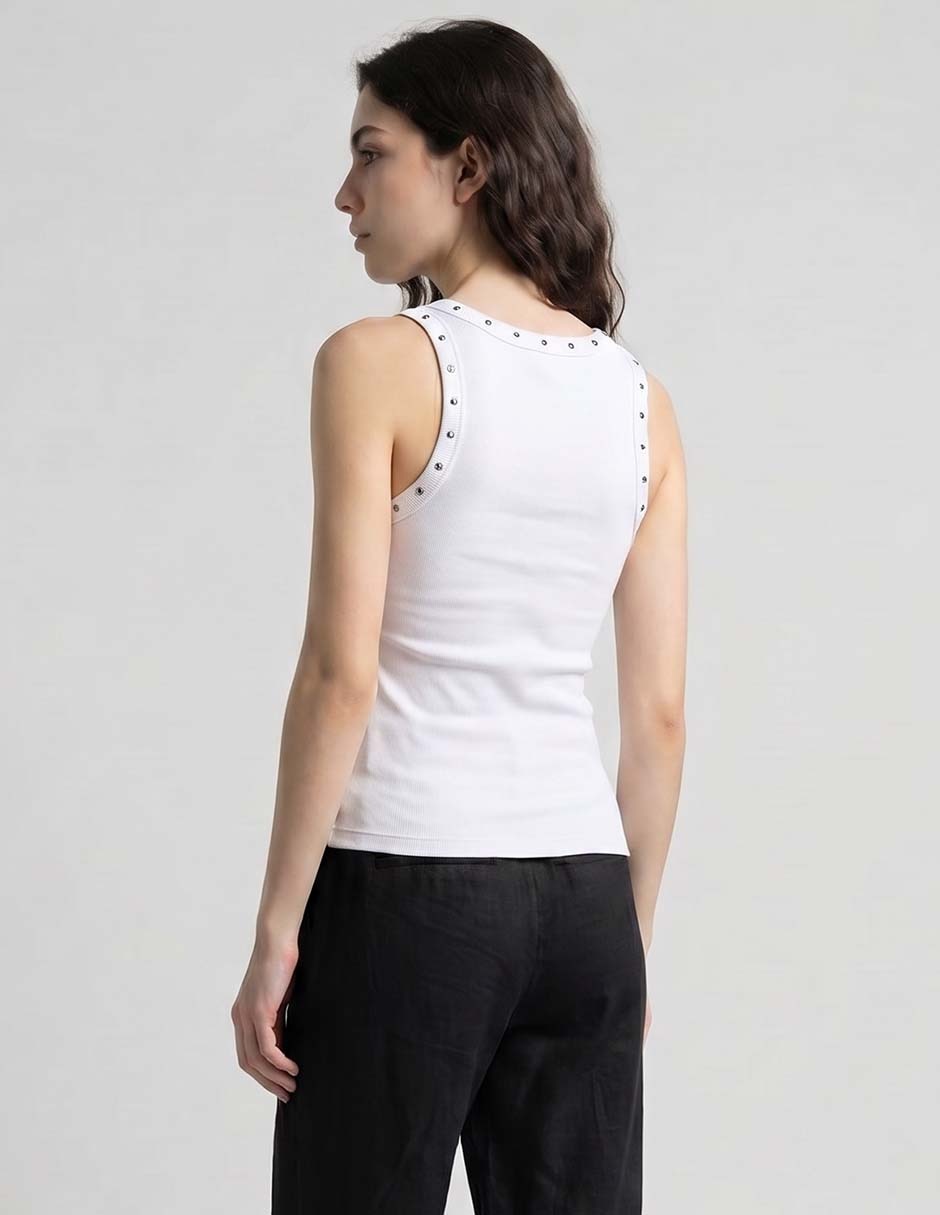 Top cuello regular tirante clásico 2