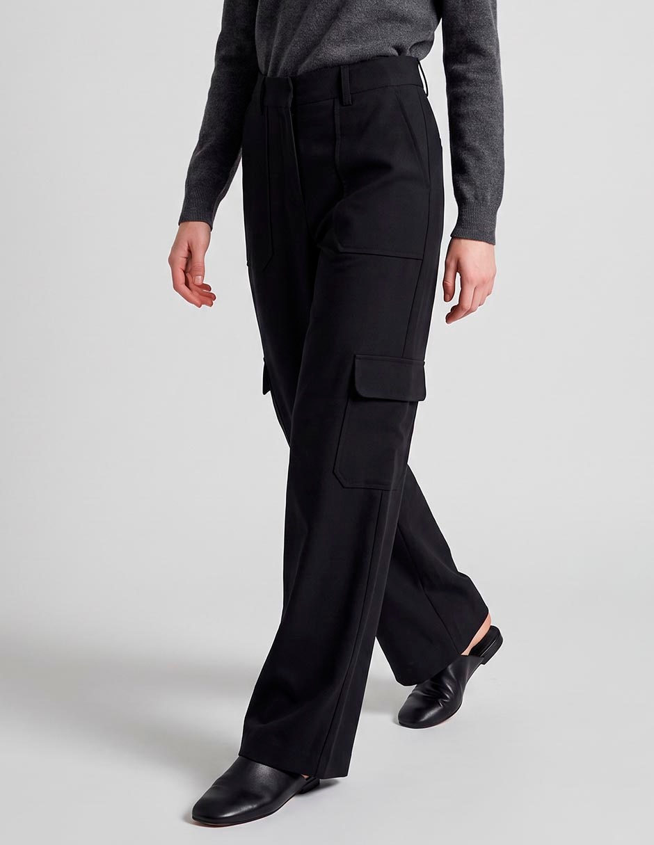 Pantalón cargo straight para mujer Pantalón cargo straight para mujer