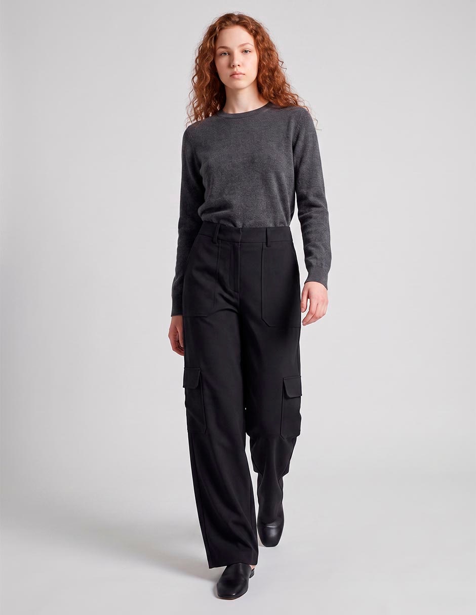 Pantalón cargo straight para mujer 3