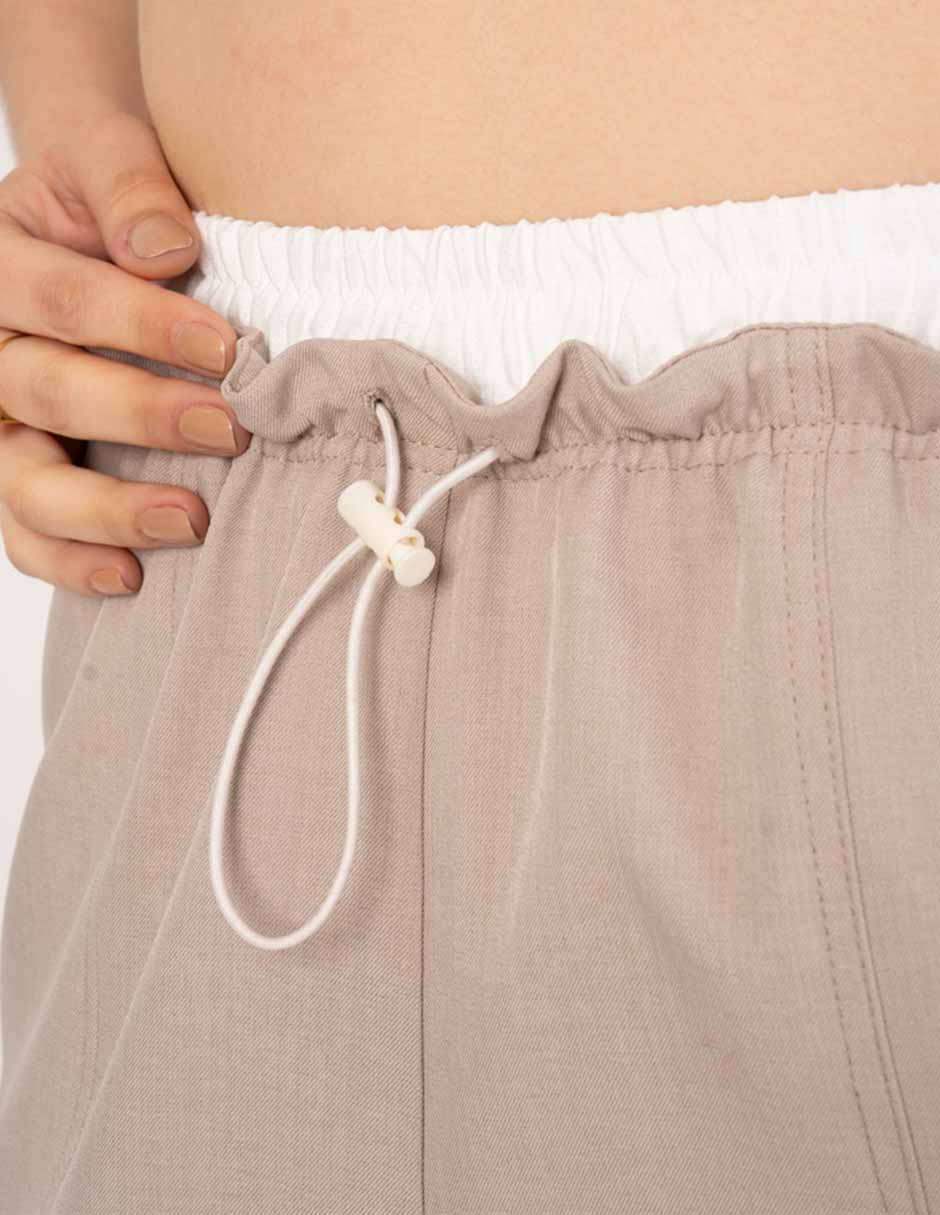 Pantalón regular regular para mujer 2