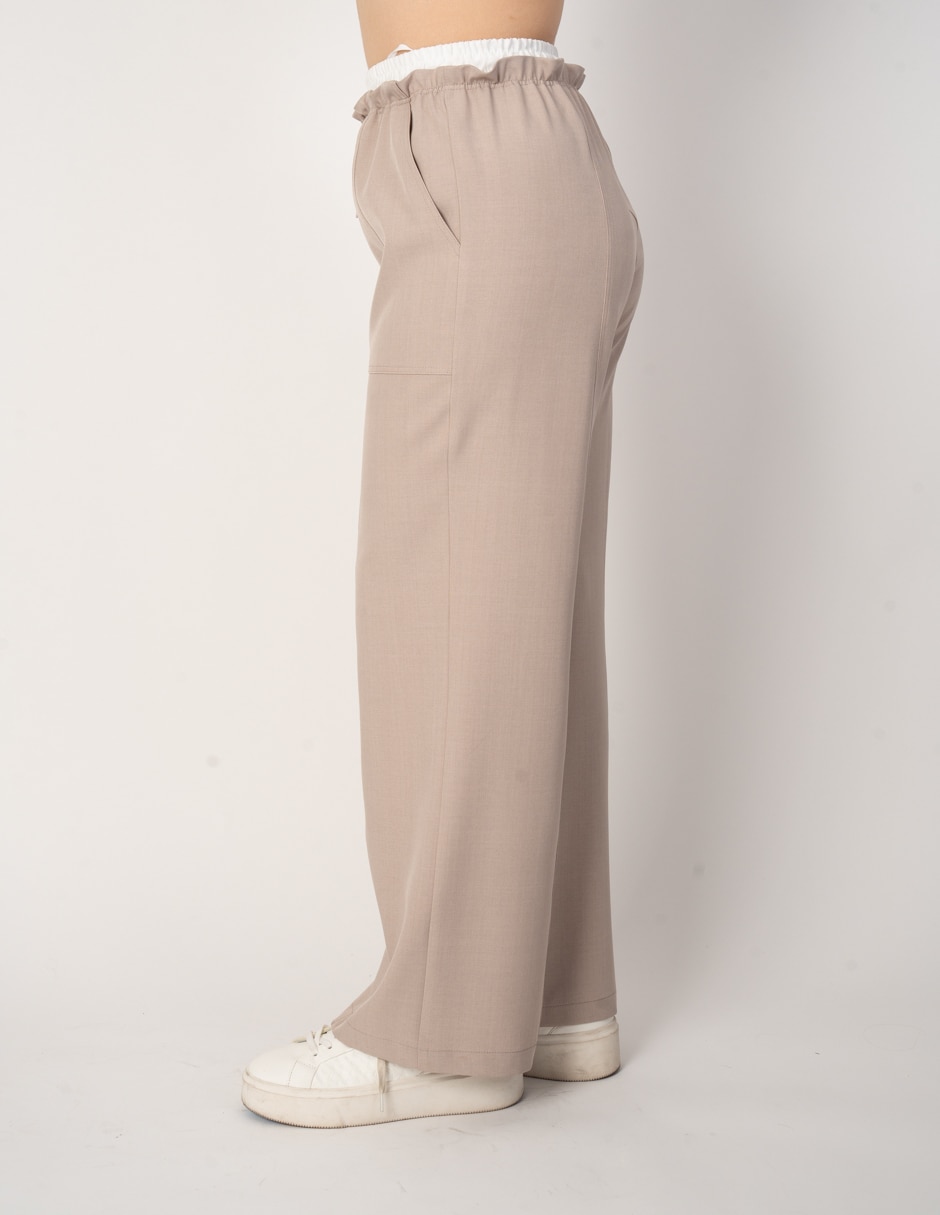 Pantalón regular regular para mujer 3