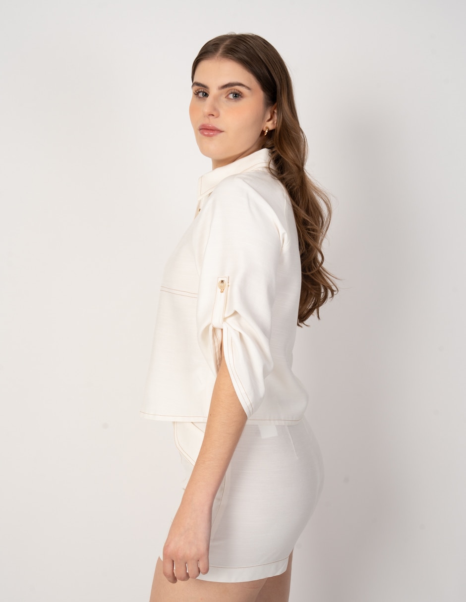 Blusa manga 3/4 para mujer 3