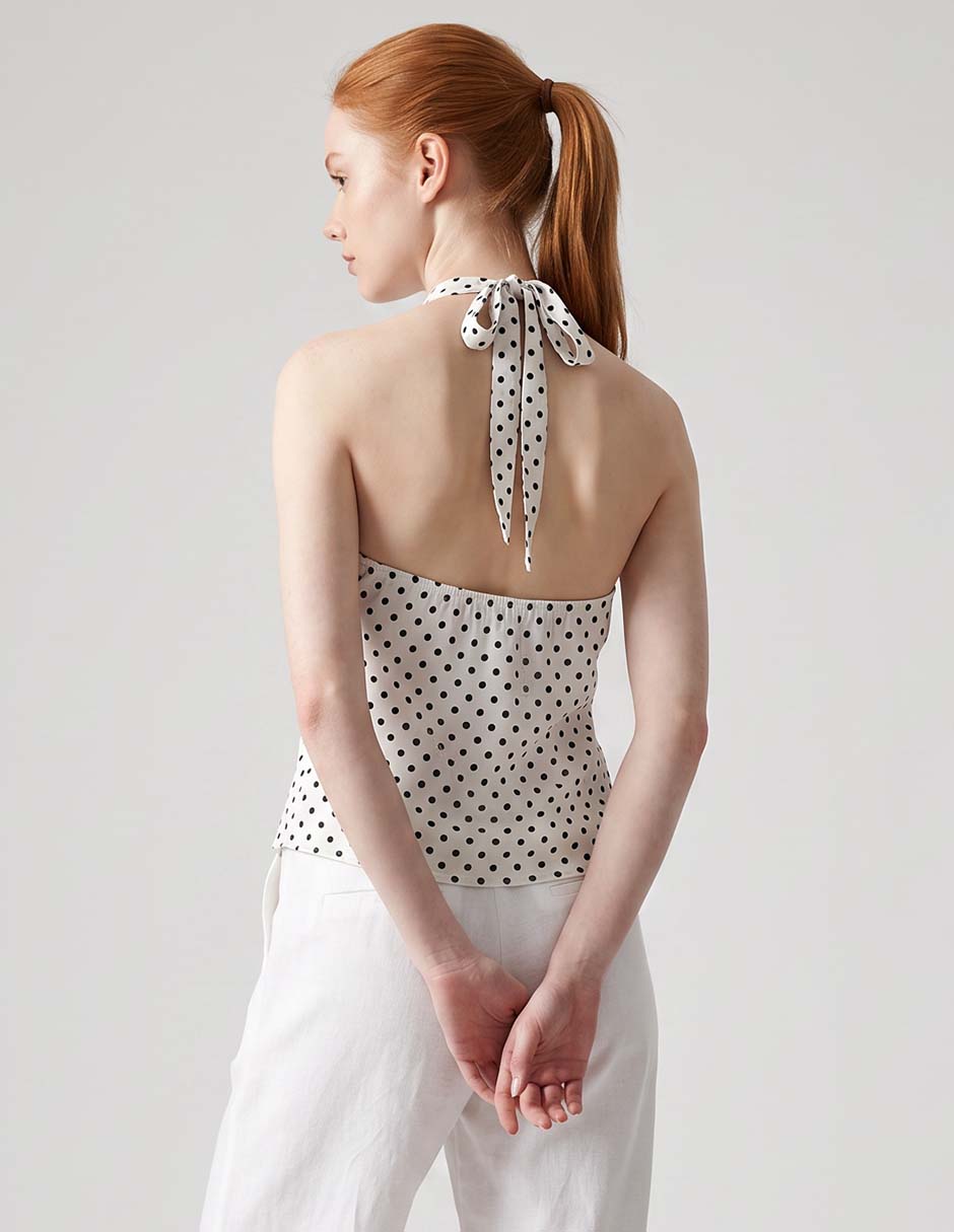 Top cuello V tirante ancho 2