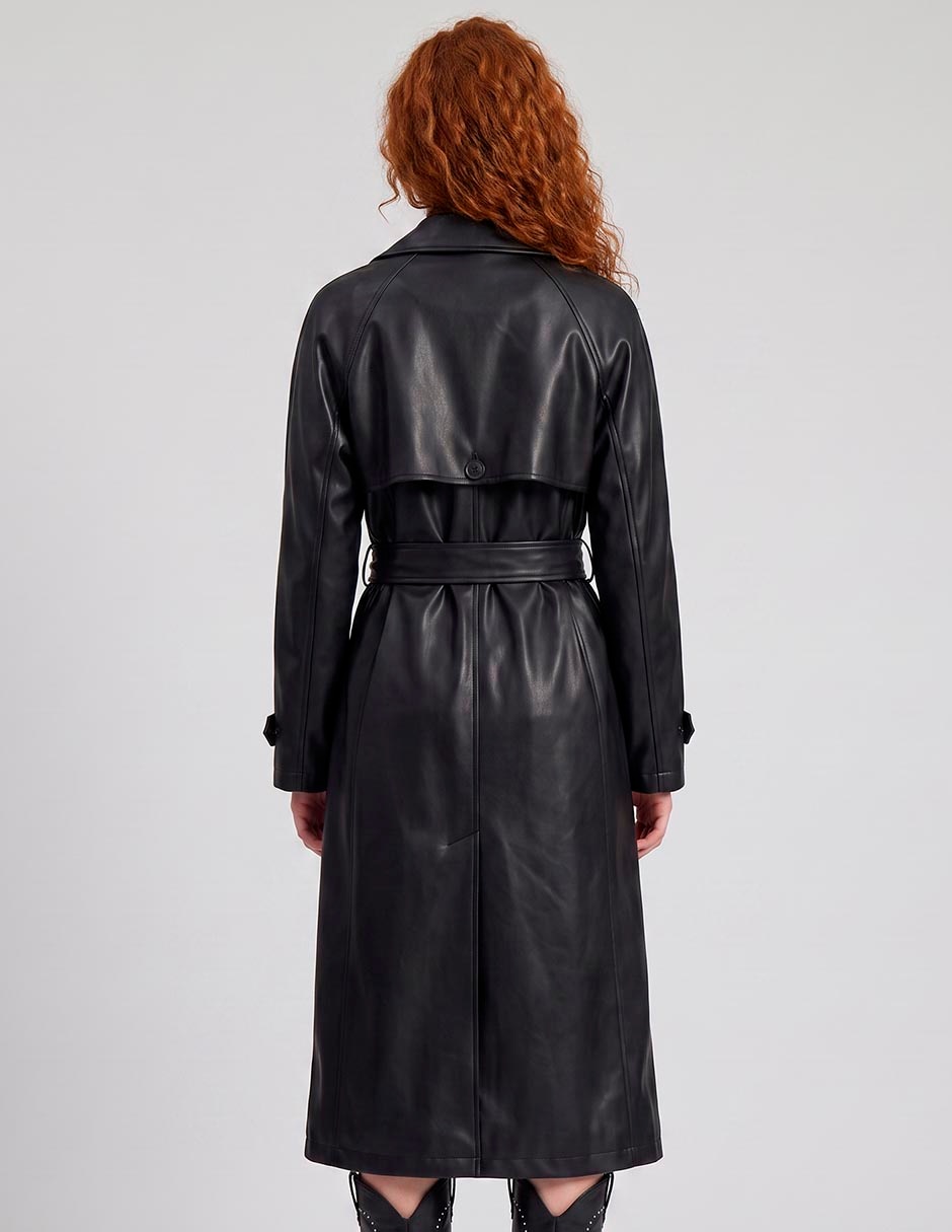 Gabardina con bolsillos para mujer 2