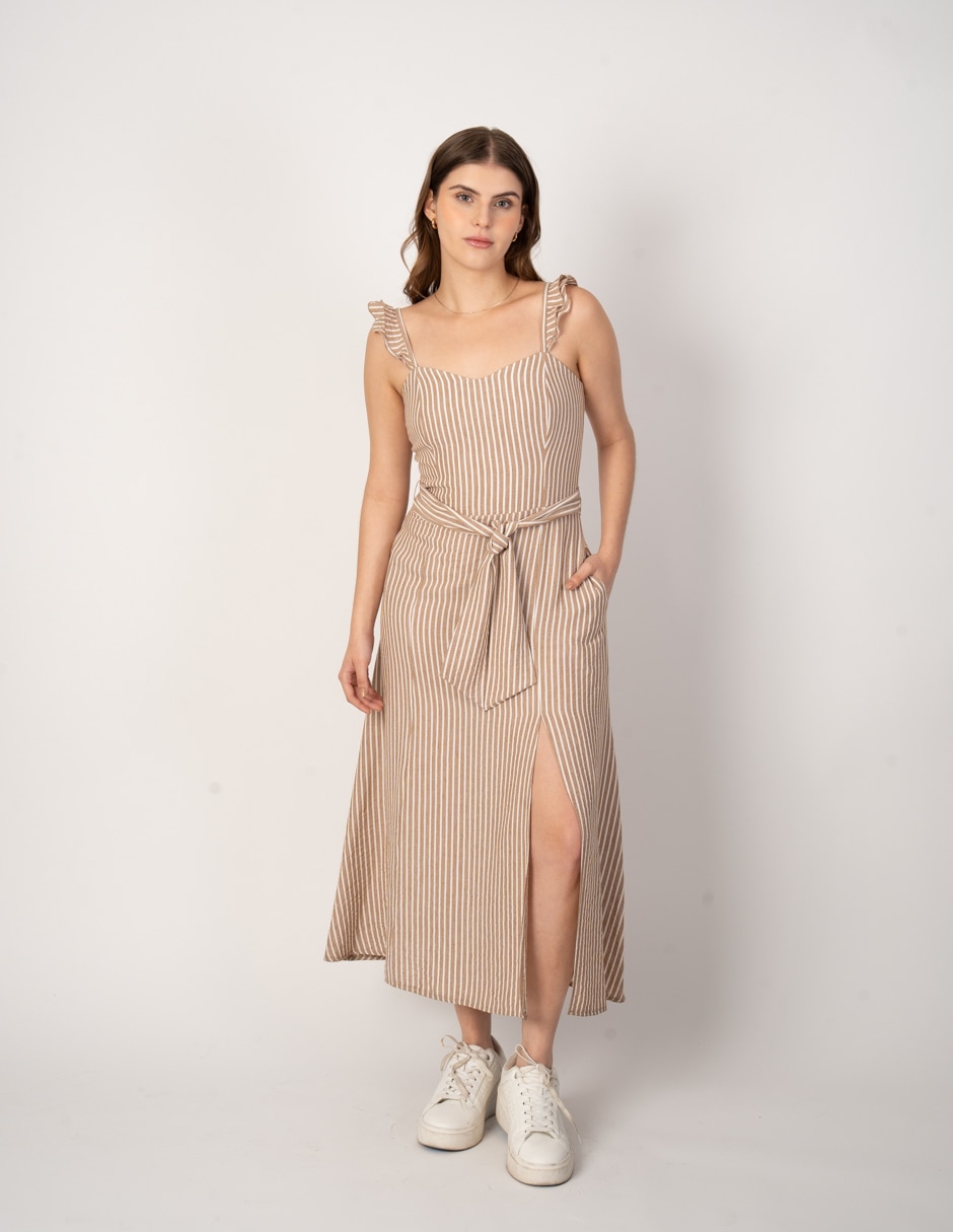 SALSA Vestido largo casual salsa ada para mujer
