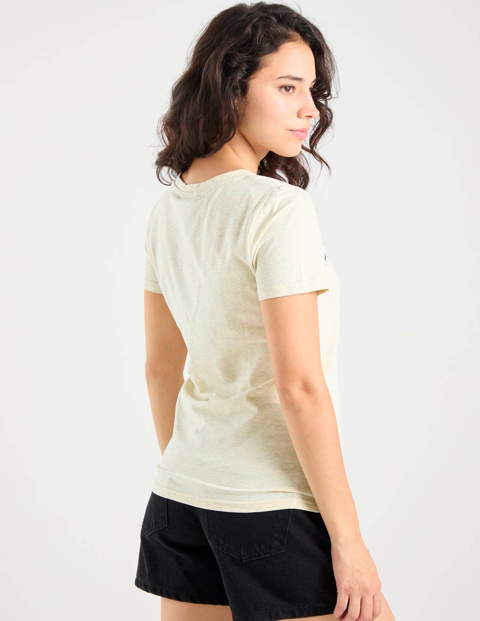 "manga" corta playera "cuello" redondo "para mujer" 6