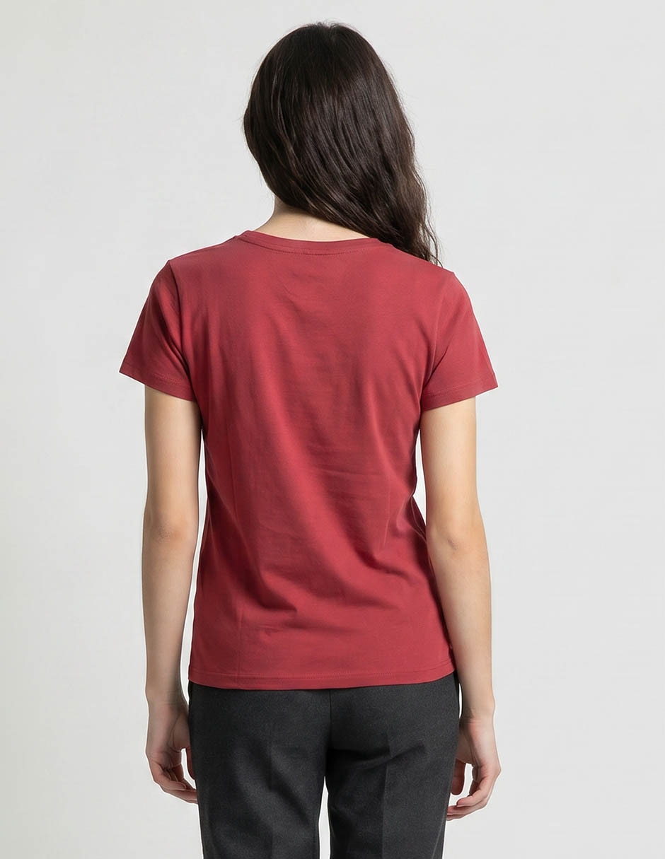 Playera manga Corta No aplica cuello Redondo para mujer 2