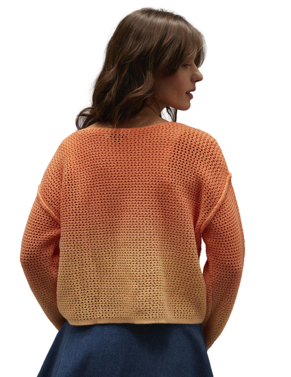 Blusa American Eagle manga larga para mujer