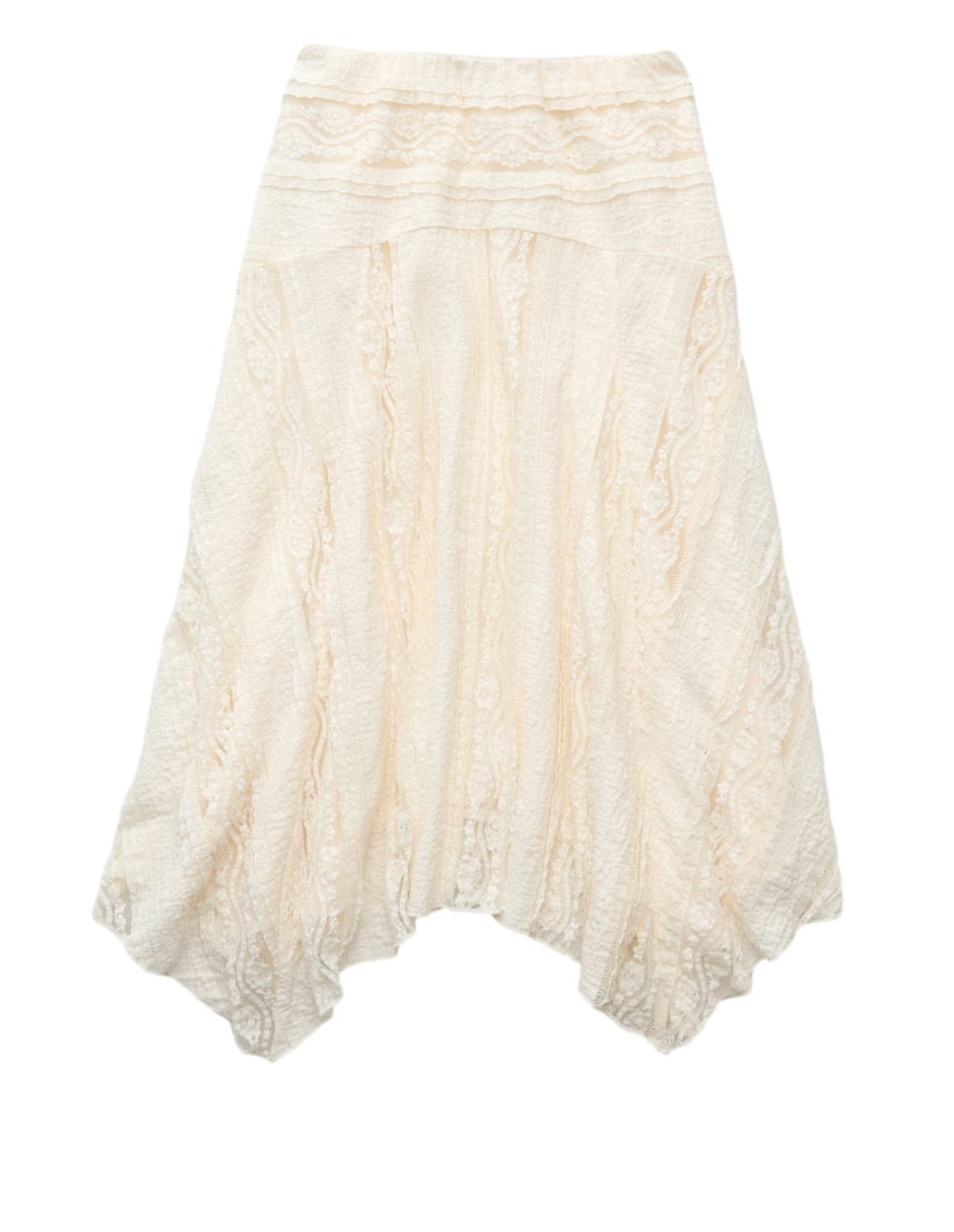Falda corto American Eagle a la cintura