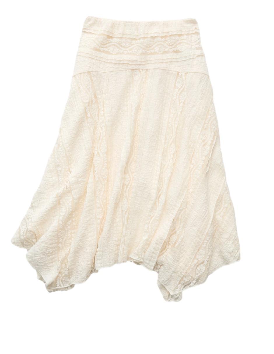 Falda corto American Eagle a la cintura