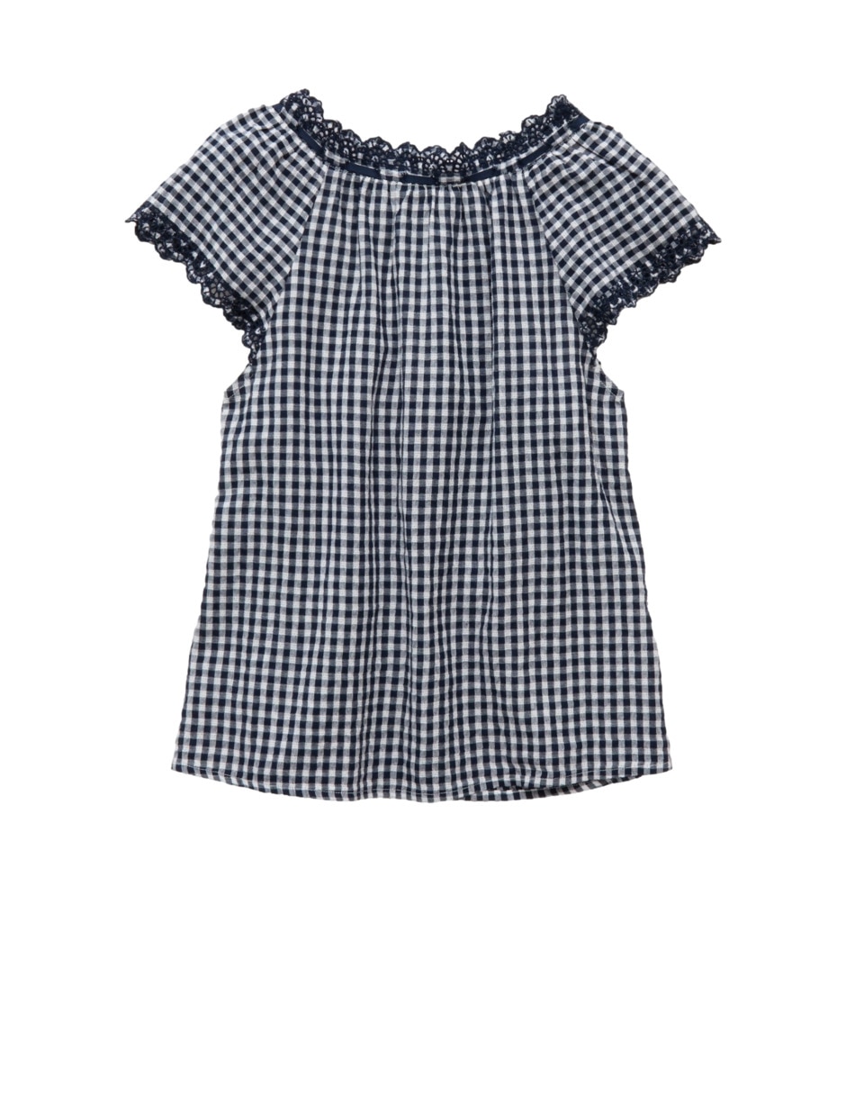 Blusa American Eagle manga corta para mujer