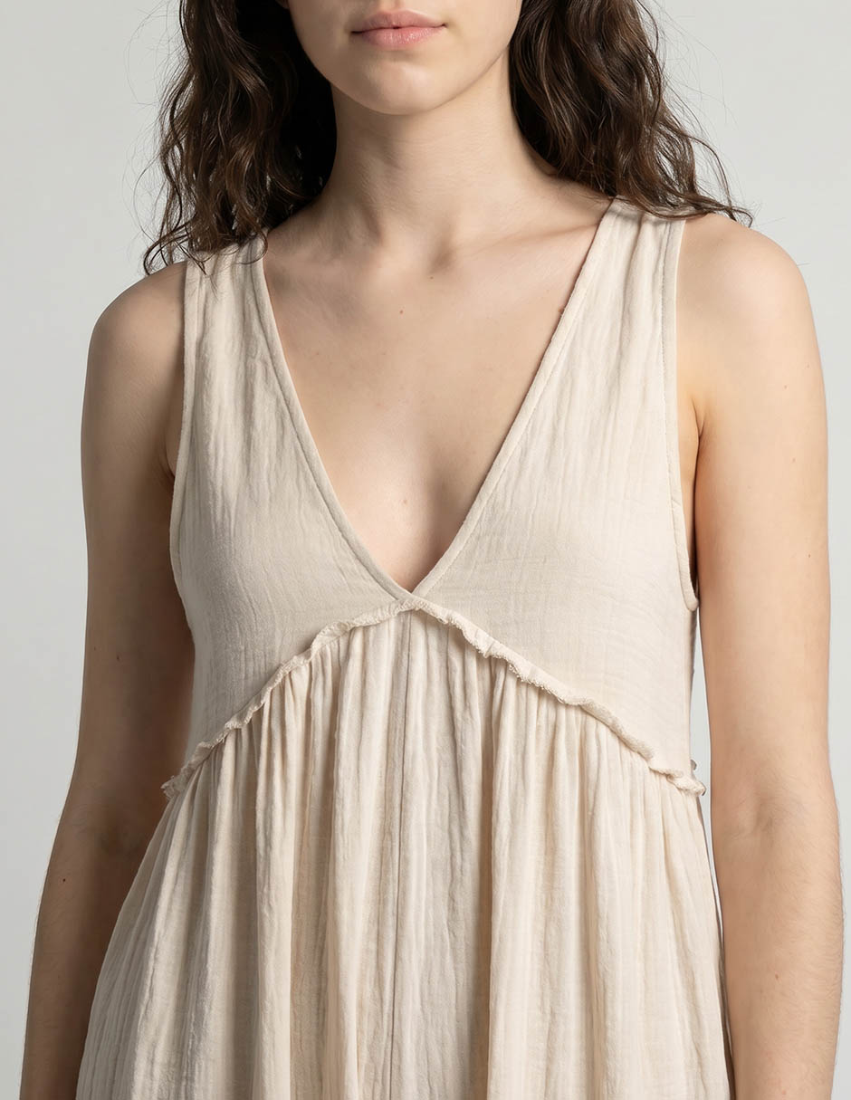 Jumpsuit American Eagle De Algodón Casual Estampado Liso Para Mujer