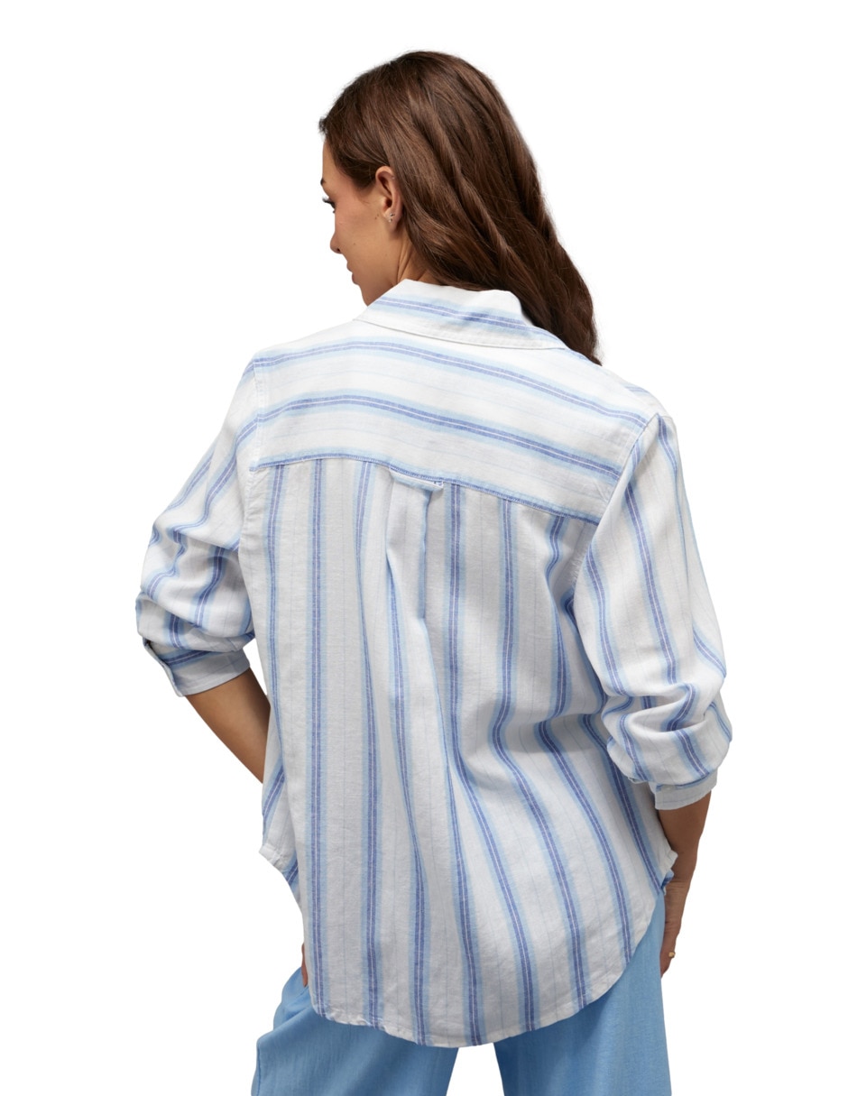 Blusa American Eagle manga larga para mujer
