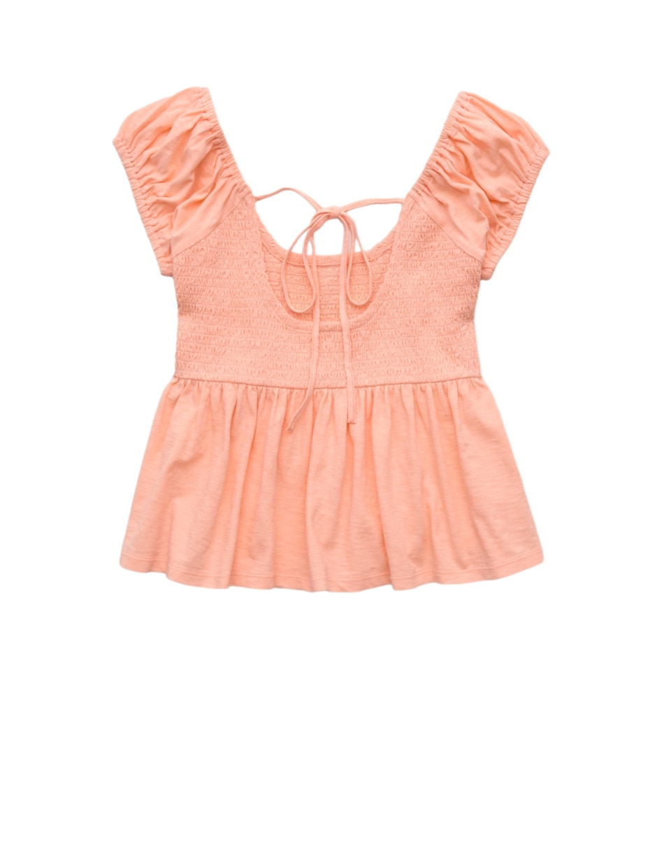 Blusa American Eagle manga corta para mujer