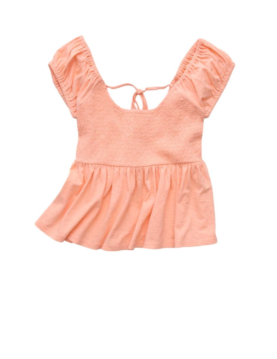 Blusa American Eagle manga corta para mujer