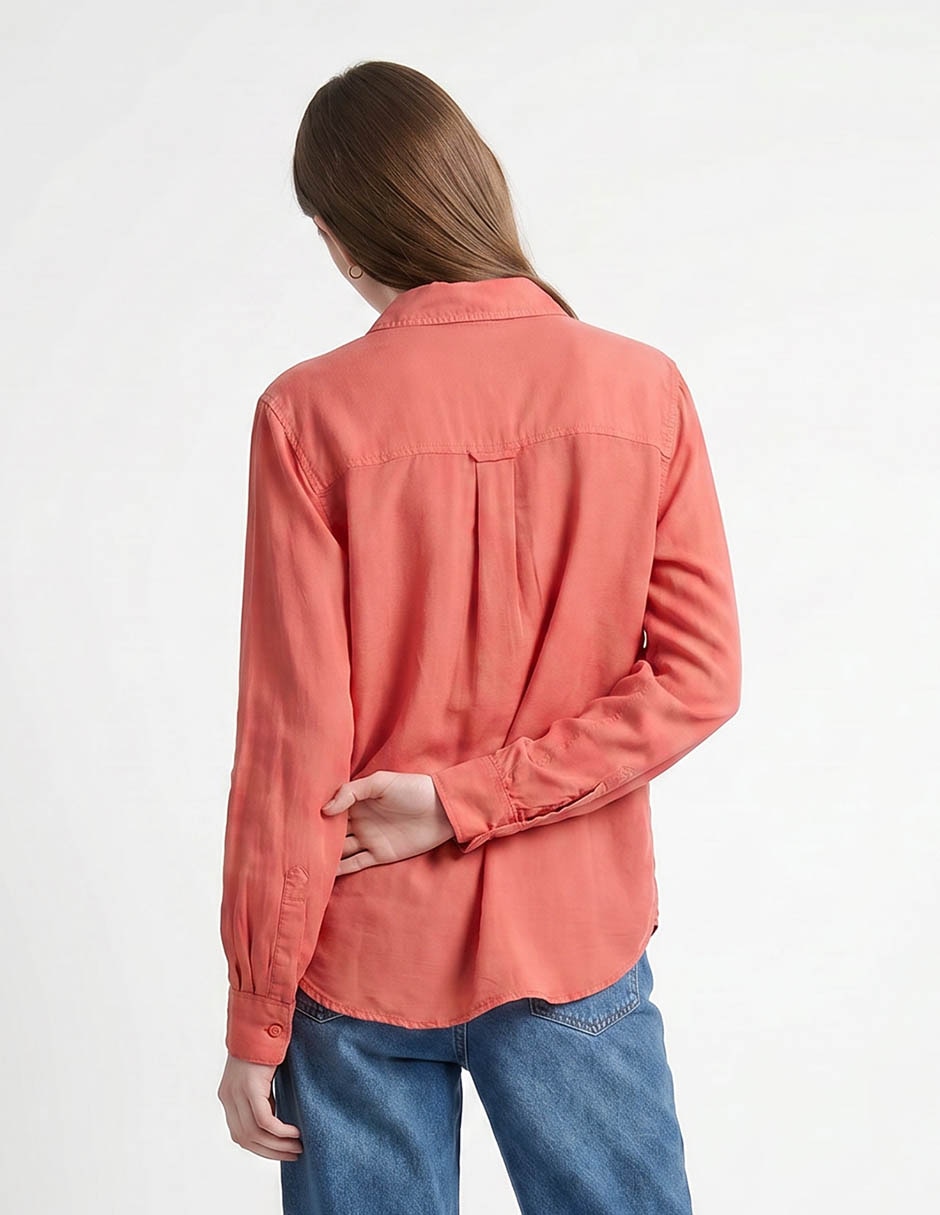 Blusa American Eagle manga larga para mujer