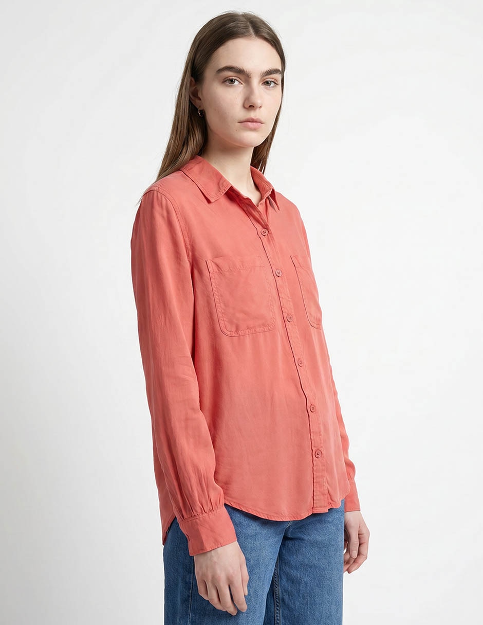 Blusa American Eagle manga larga para mujer
