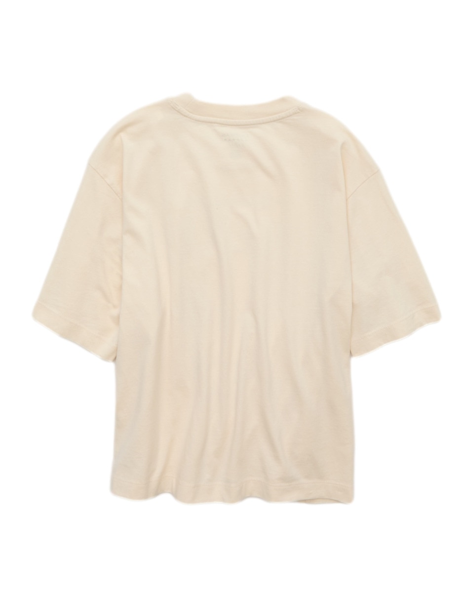 Playera manga corta American Eagle cuello redondo para mujer