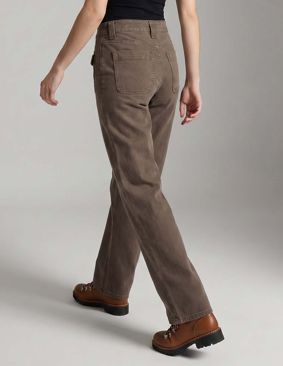 Pantalón Regular Slim Para Mujer 2