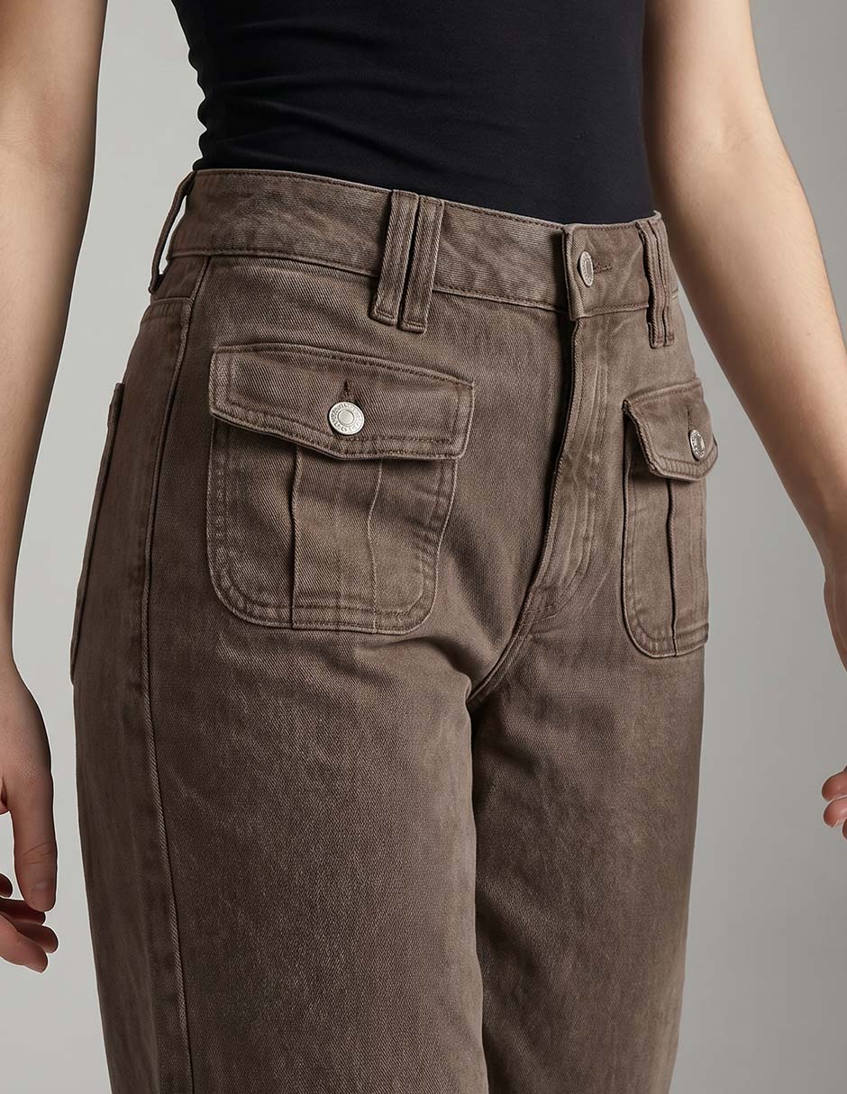 Pantalón Regular Slim Para Mujer 3