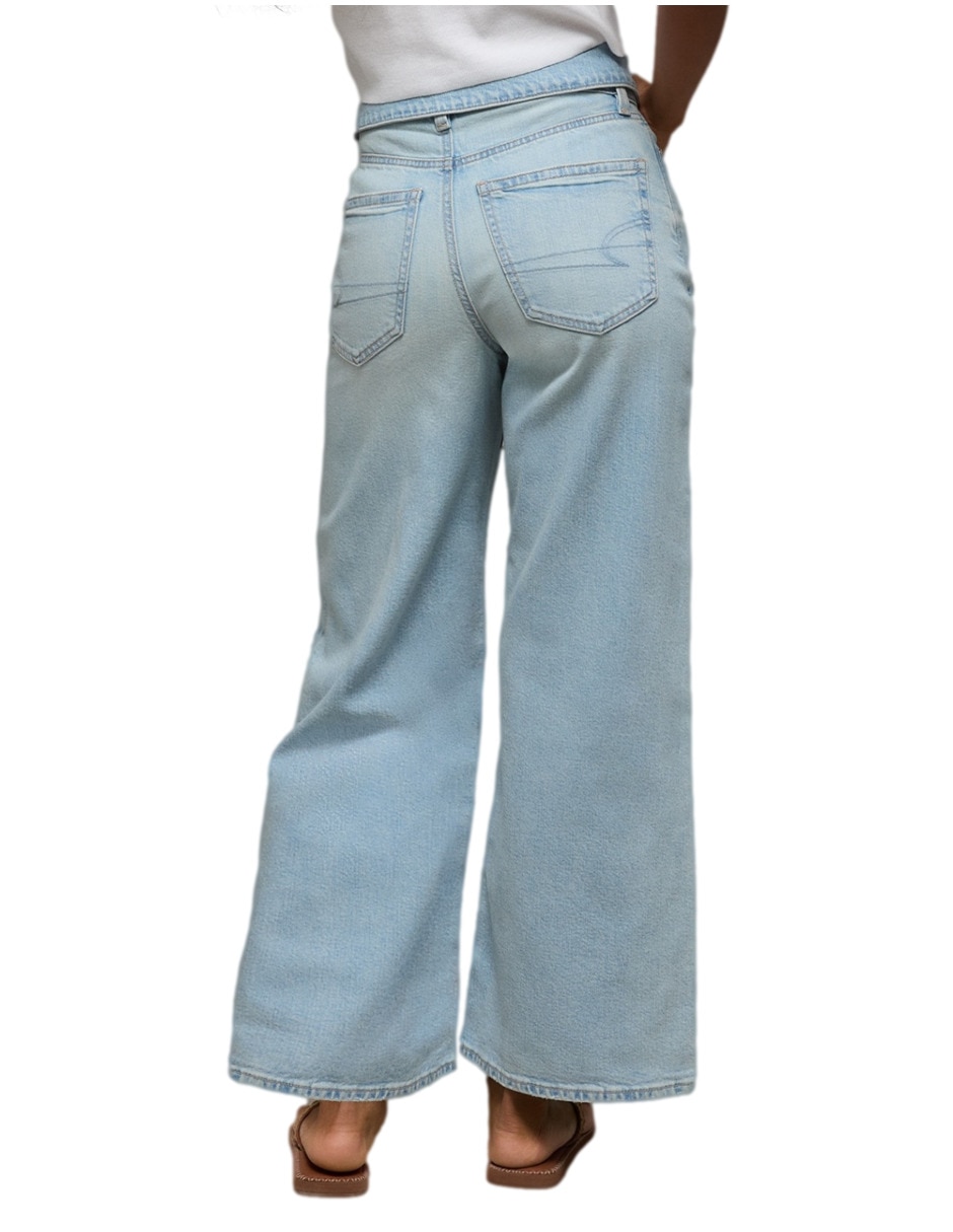 Jeans Baggy cintura American Eagle Curvy Baggy Jeans para mujer
