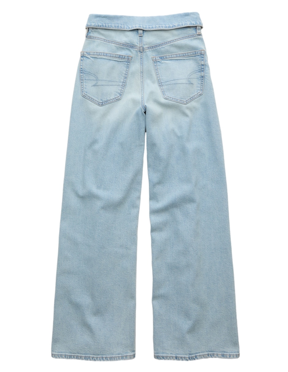 Jeans Baggy cintura American Eagle Curvy Baggy Jeans para mujer