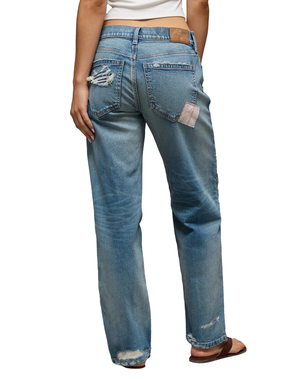 Jeans baggy fashion para mujer 3