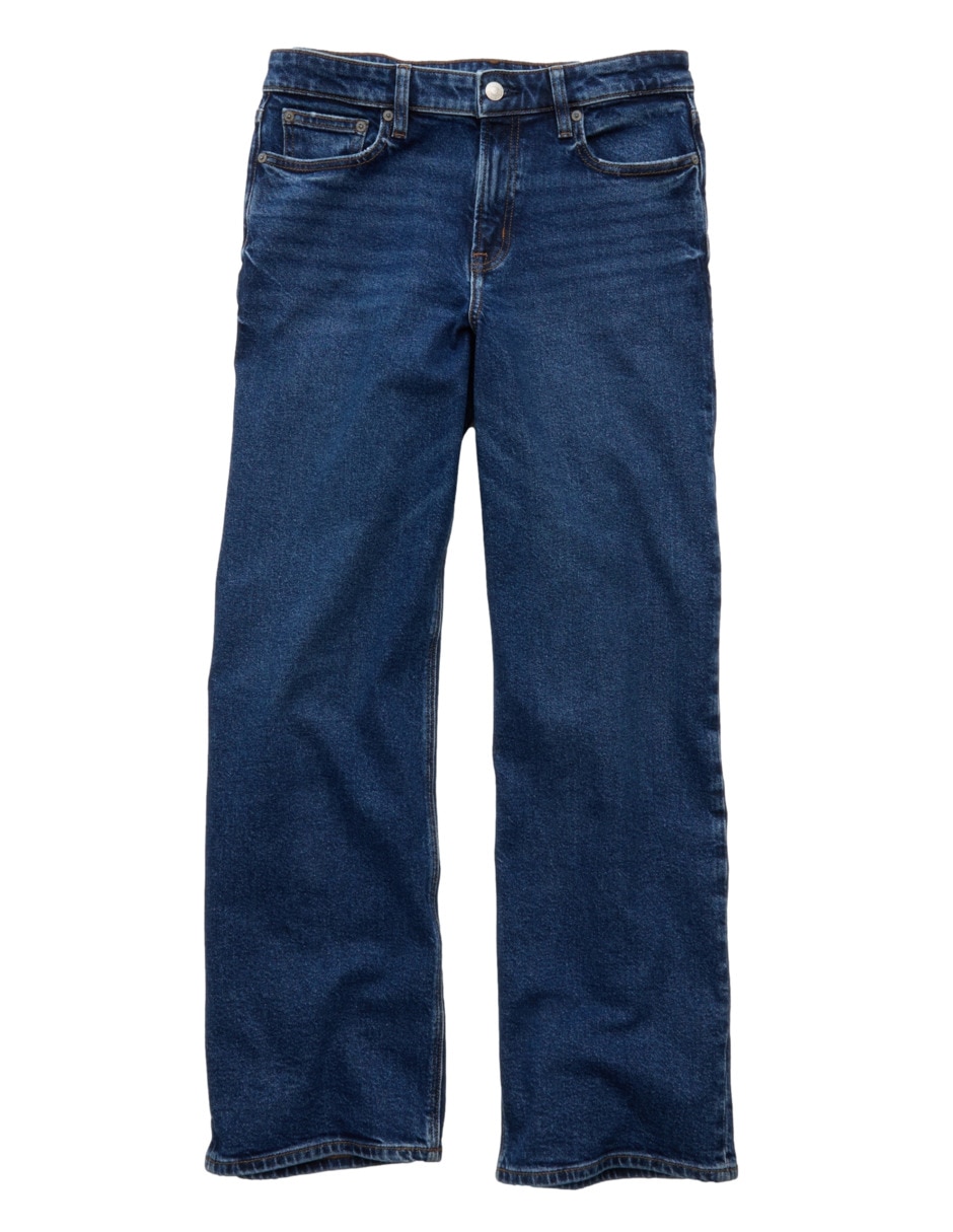 Jeans slim a la cintura Stovepipe Ae jeans para mujer 4