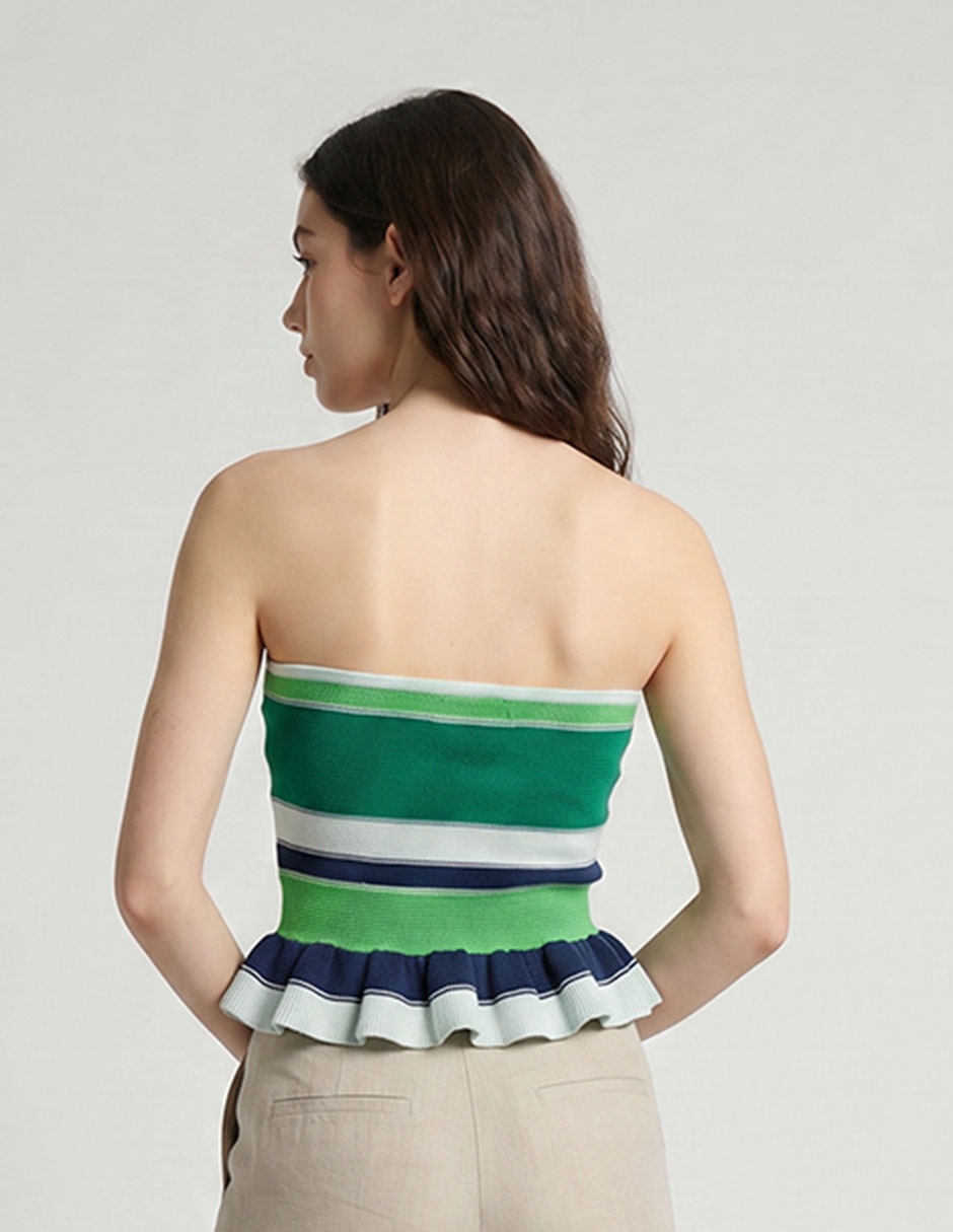 Top american eagle escote bardot
