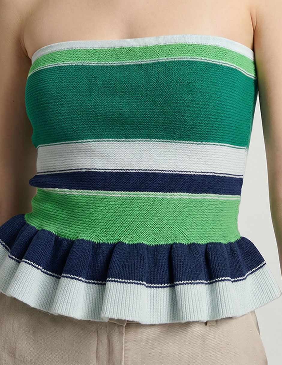 Top american eagle escote bardot