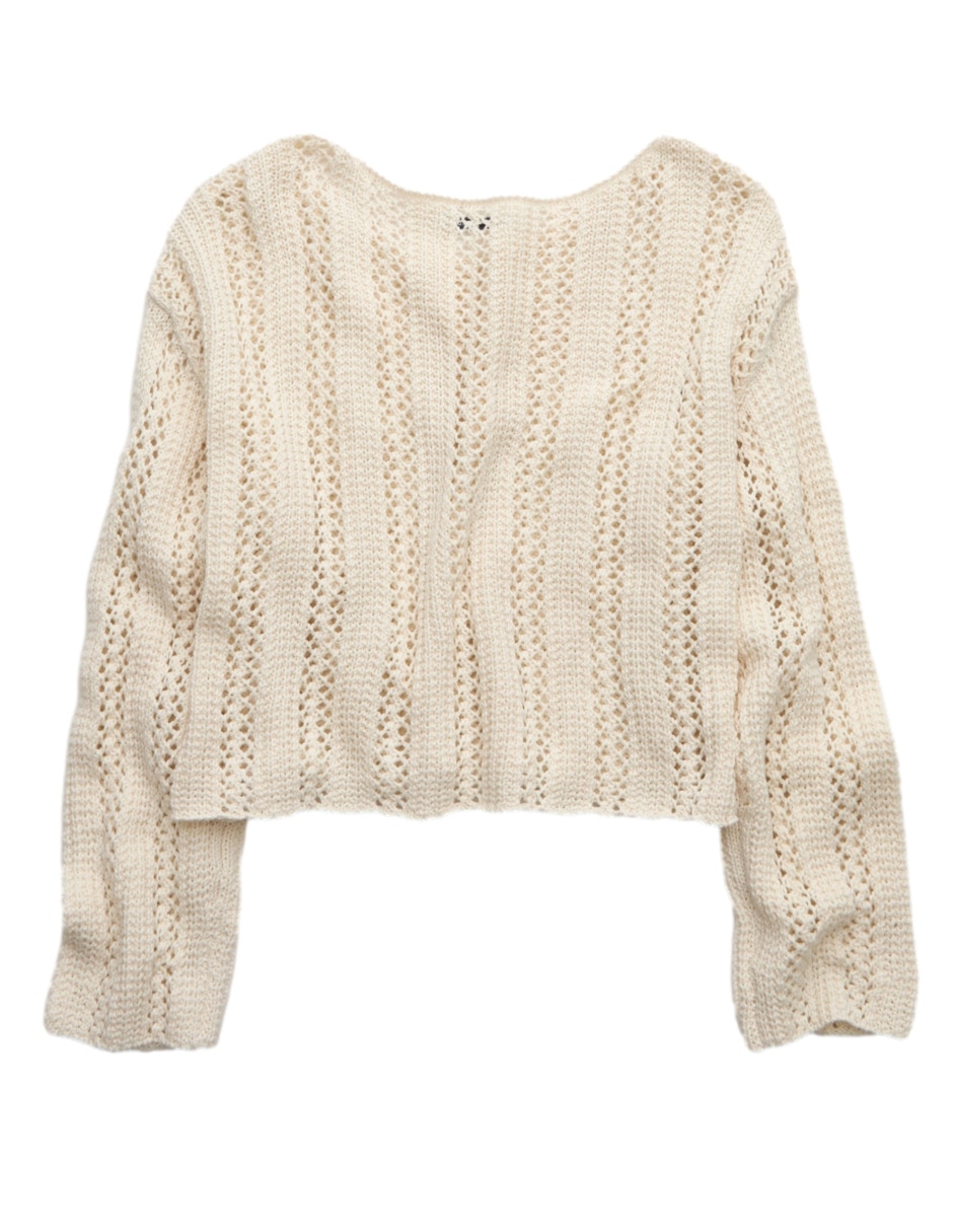 Blusa American Eagle manga larga para mujer