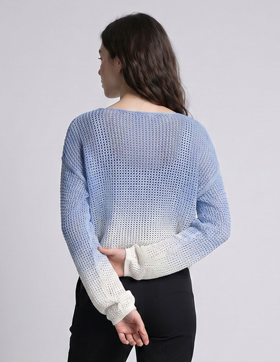 Blusa American Eagle manga larga para mujer
