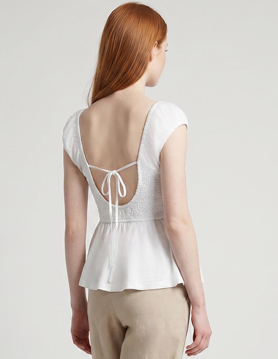 Blusa American Eagle manga corta para mujer