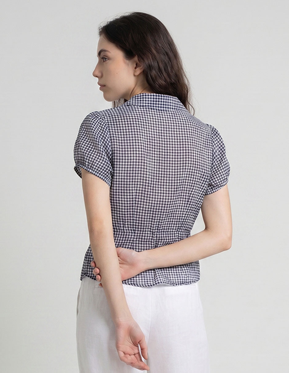 Blusa american eagle manga corta para mujer