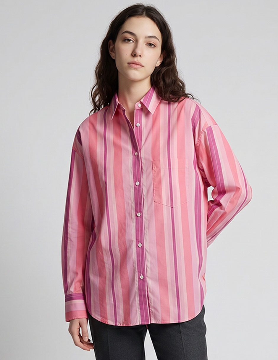 Blusa manga larga para mujer