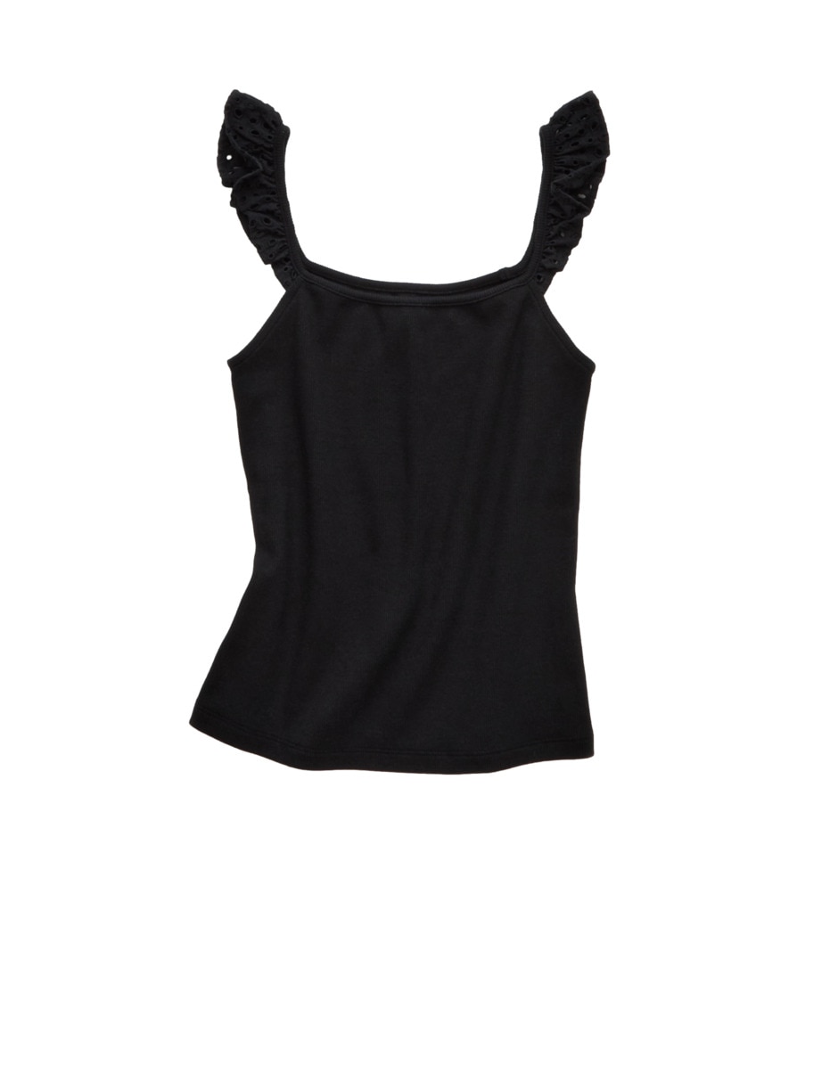 Blusa American Eagle manga corta para mujer