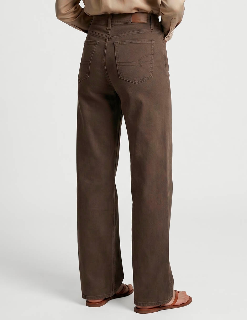 Pantalón relaxed acampanado para mujer 2