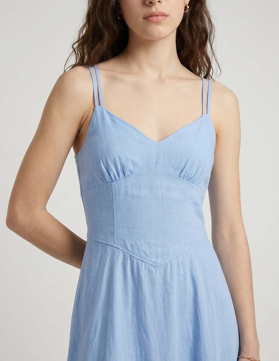 Vestido midi casual para mujer 2