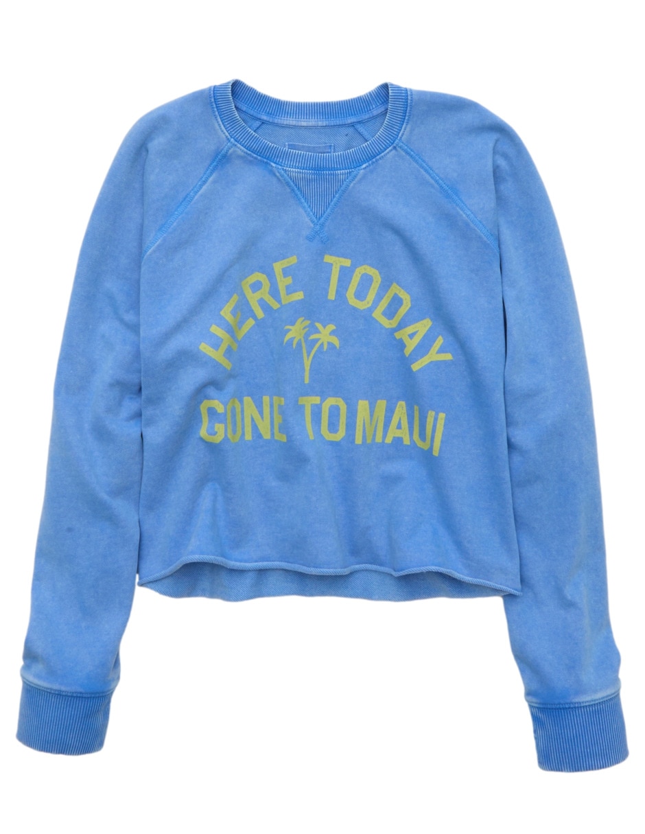 Sudadera sin capucha american eagle sweatshirts para mujer