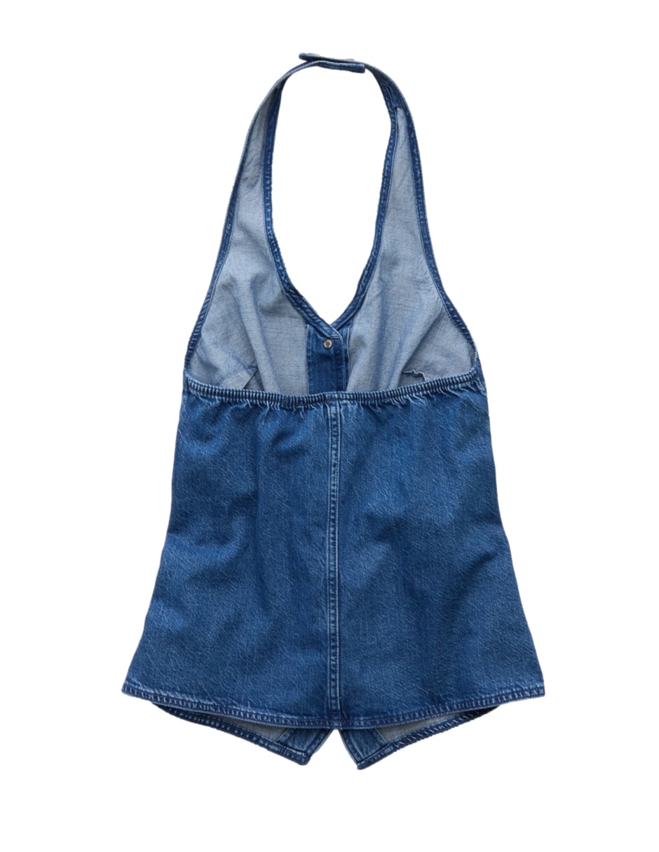 Top american eagle escote redondo tirante clásico