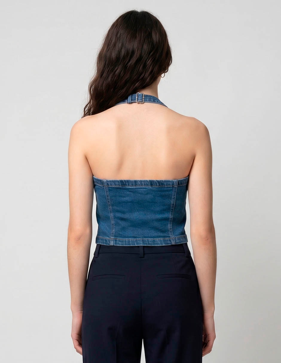 Top escote cuadrado tirante ajustable 2