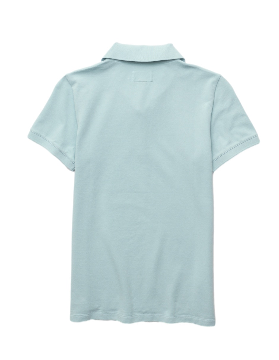 Playera tipo polo american eagle para mujer