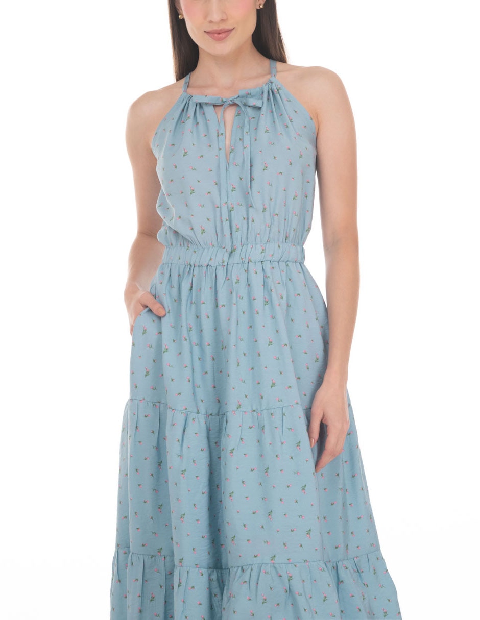 Vestido midi casual coleccion mayo "para mujer" 3