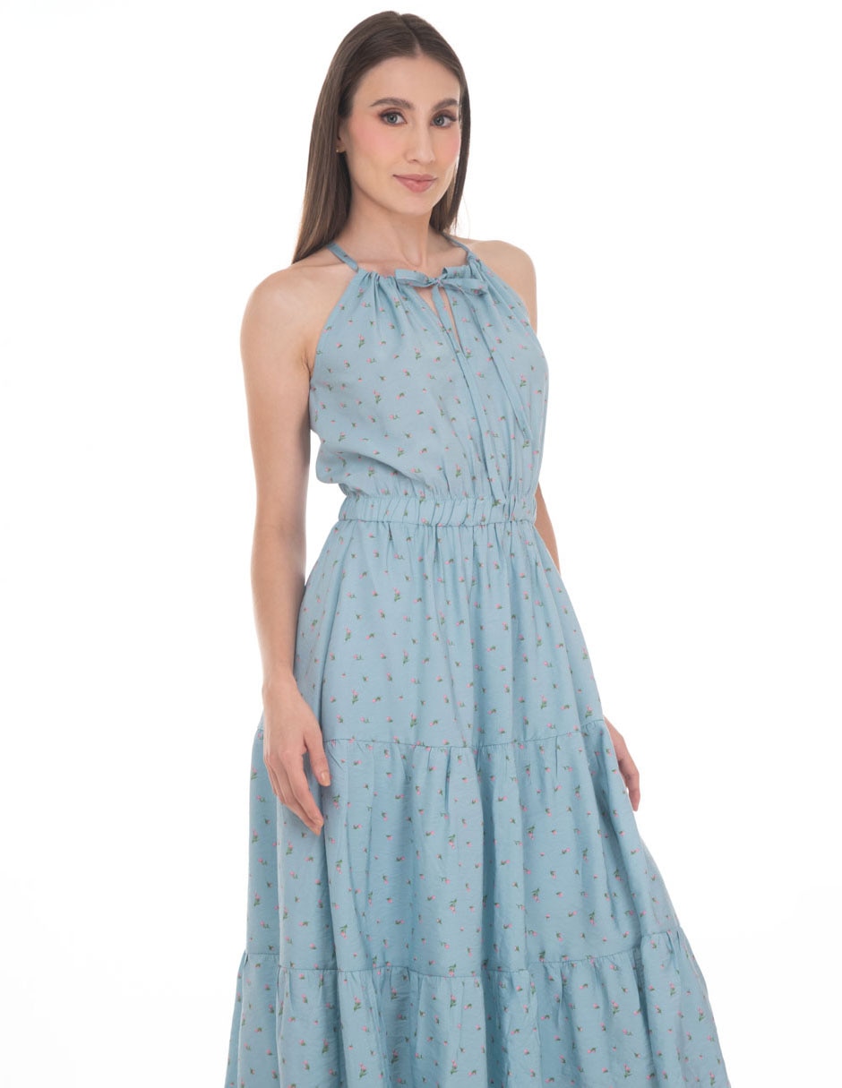 Vestido midi casual coleccion mayo "para mujer" 4