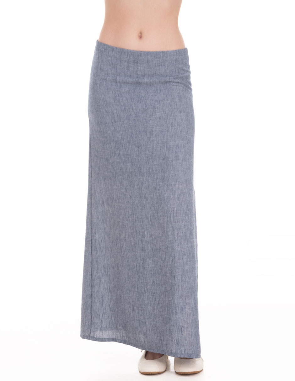 'falda/falda short/falda pantalón' maxi coleccion mayo 'de' poliéster 'a la' (si aplica) cintura