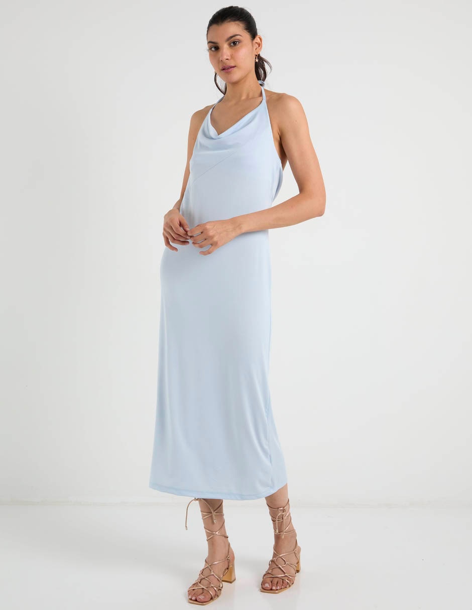 Vestido midi casual para mujer