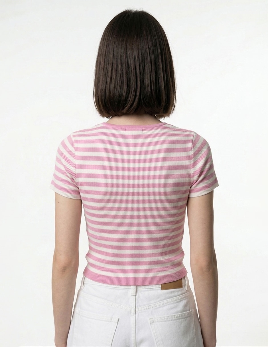 Blusa manga corta para mujer 2