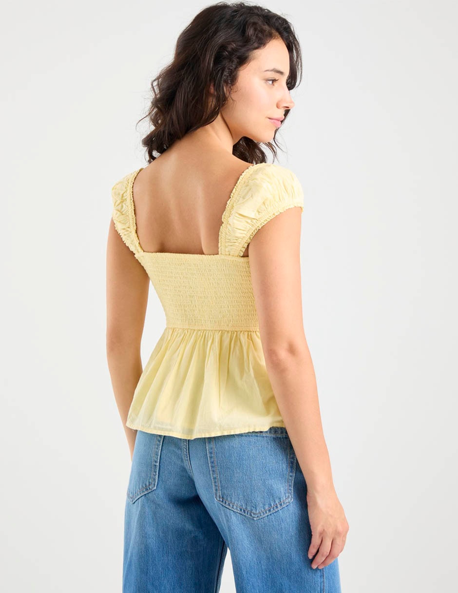 Blusa "manga" corta "para mujer" 6