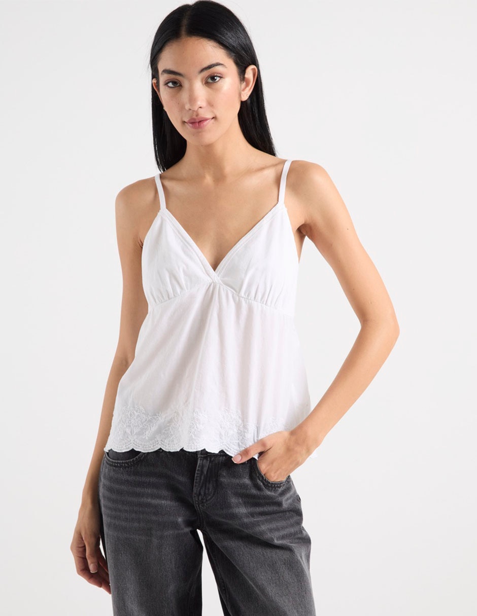 Blusa de tirantes para mujer
